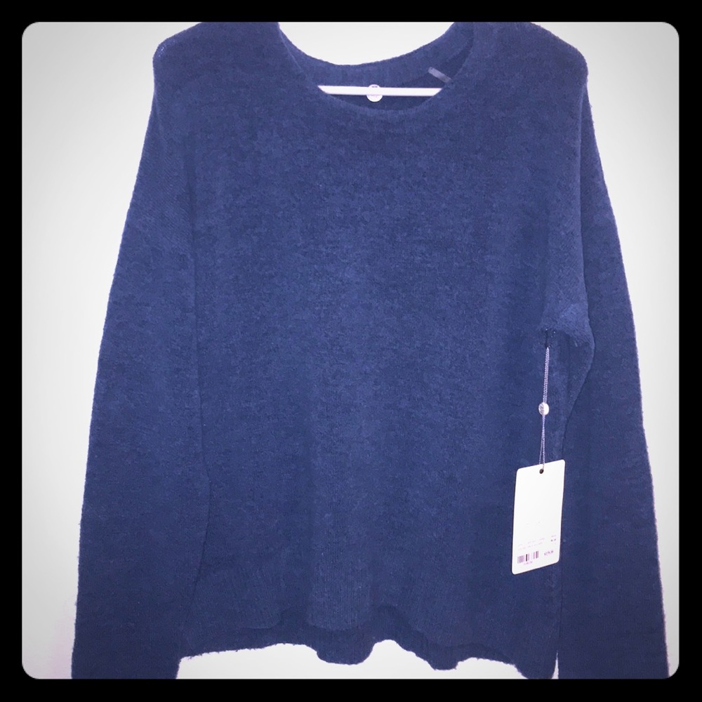 Blue Margaret O’Leary spongy wool sweater